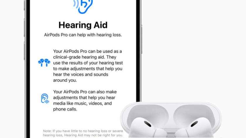 FDA批准首款OTC助听器软件，可配合苹果AirPods Pro使用